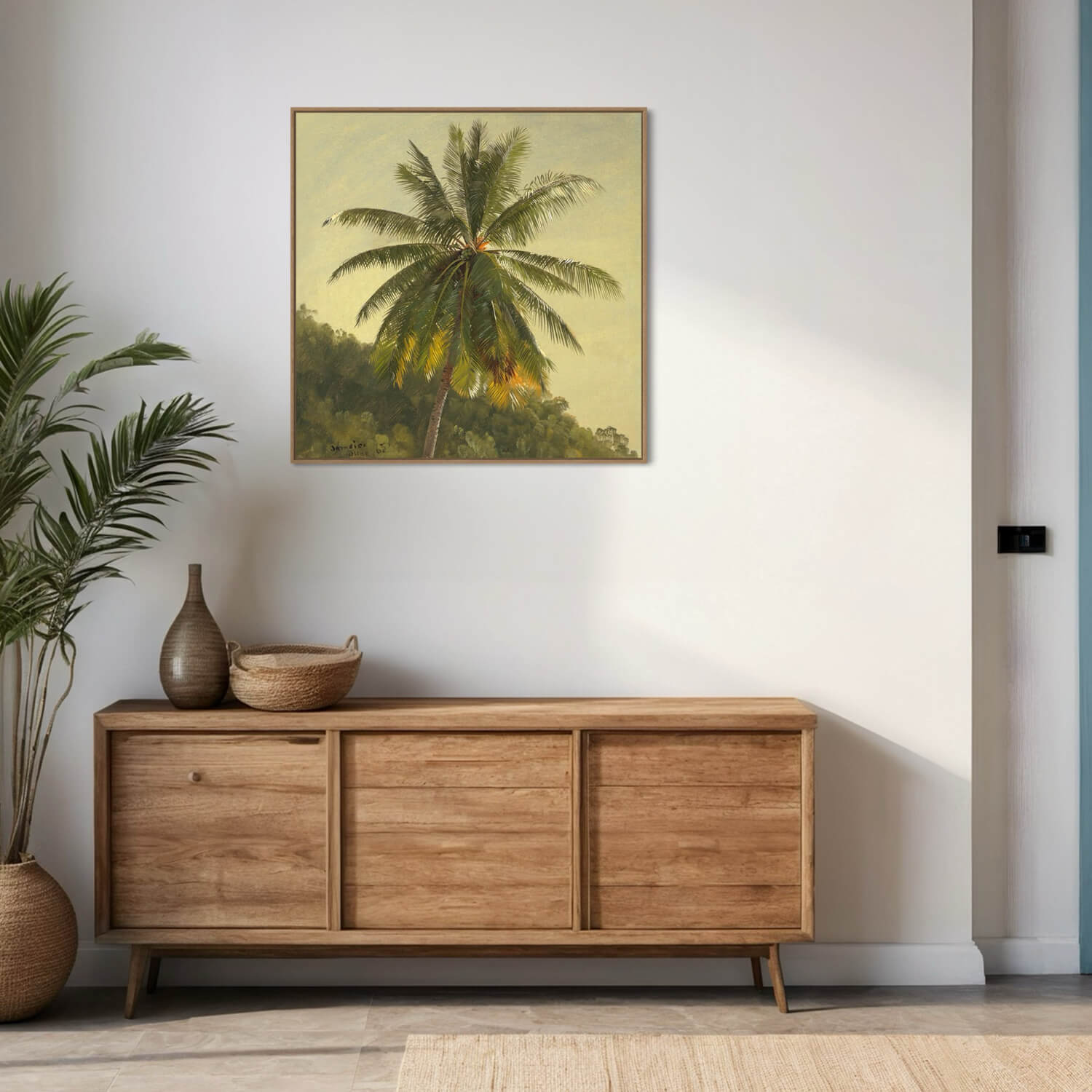 Solid oak frame - Wide (20 mm) - 100x100 cm