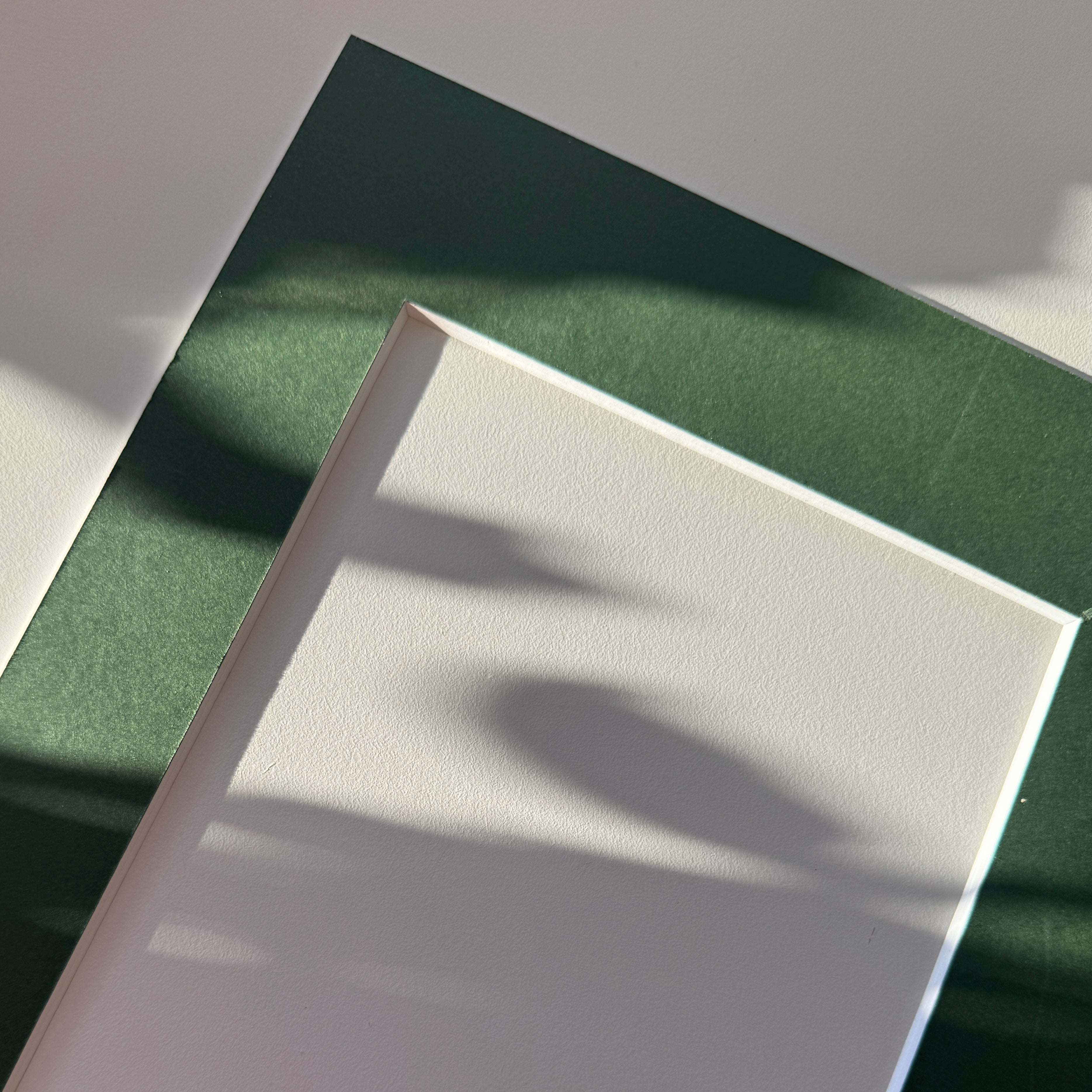 Green passepartout