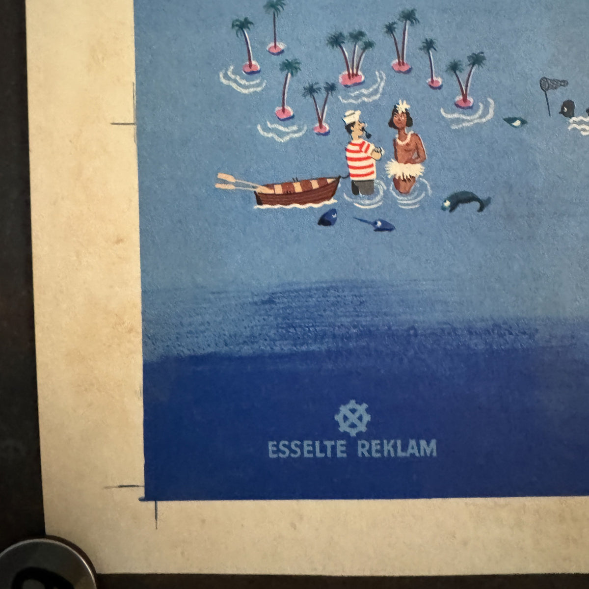 Illustrated world map