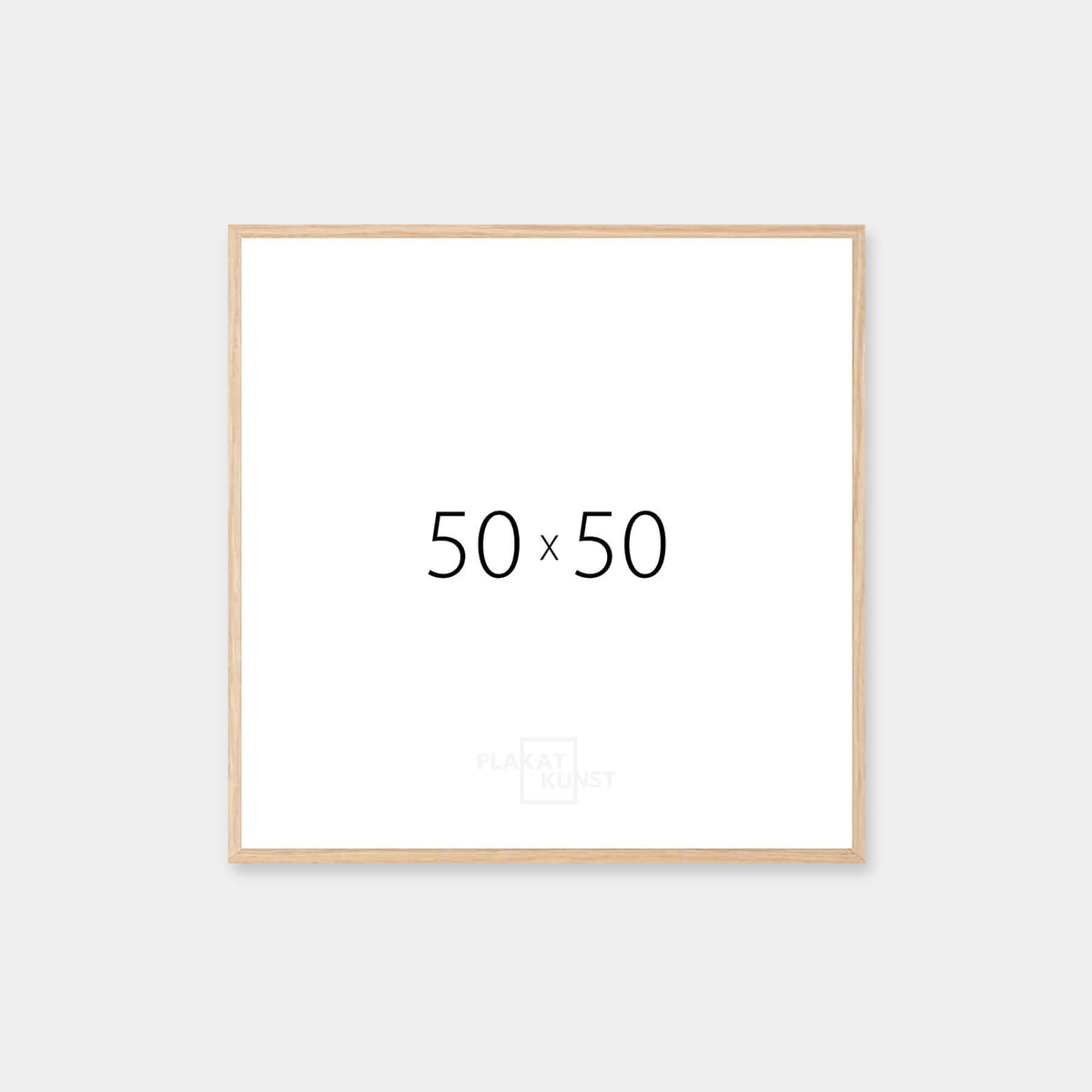 Solid oak frame - Narrow (12 mm)