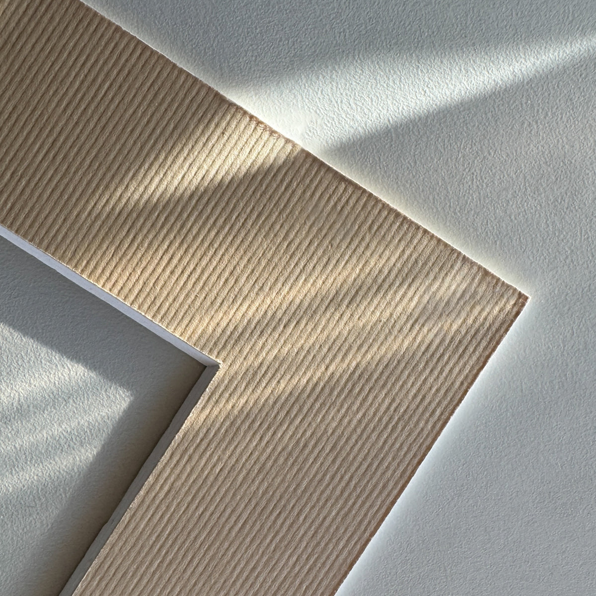 Light yellow passepartout