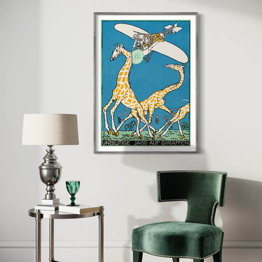 Bloodless giraffe hunt
