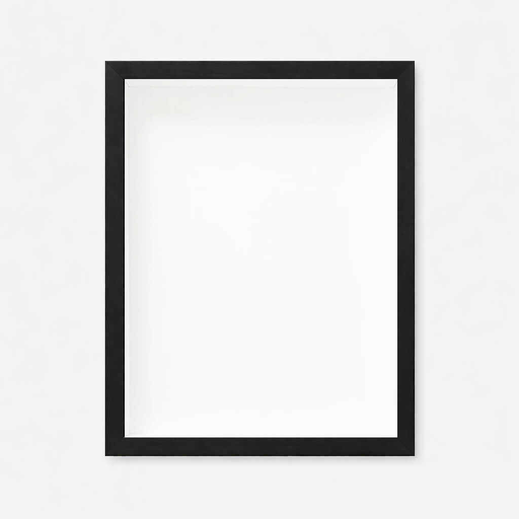 Black wood framebox - Wide (20 mm)