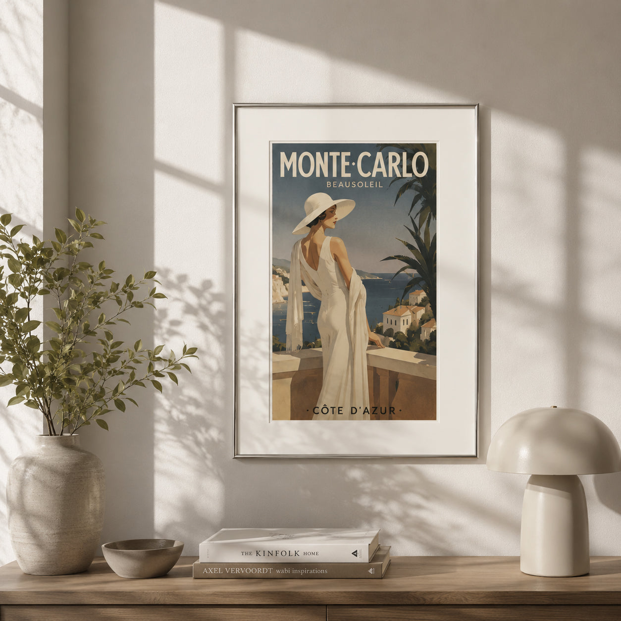 Silver matte premium aluminum frame - Narrow (6 mm)
