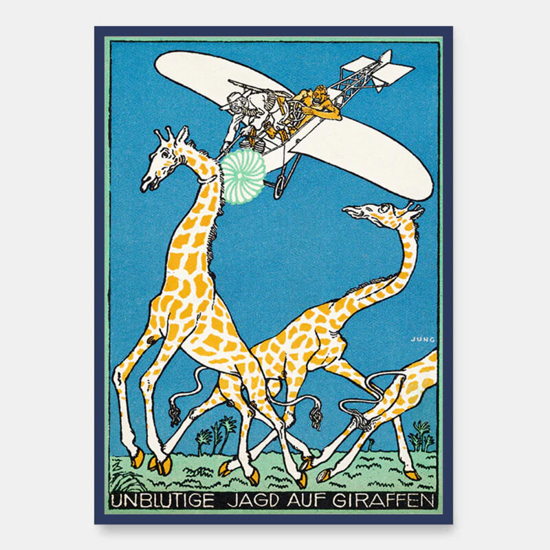 Bloodless giraffe hunt