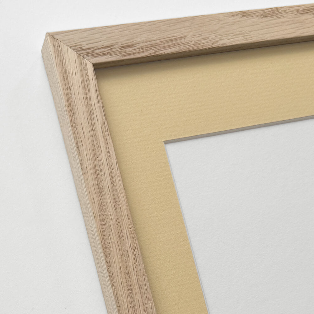 Solid oak frame - Wide (20 mm) - A3 (30×42 cm)