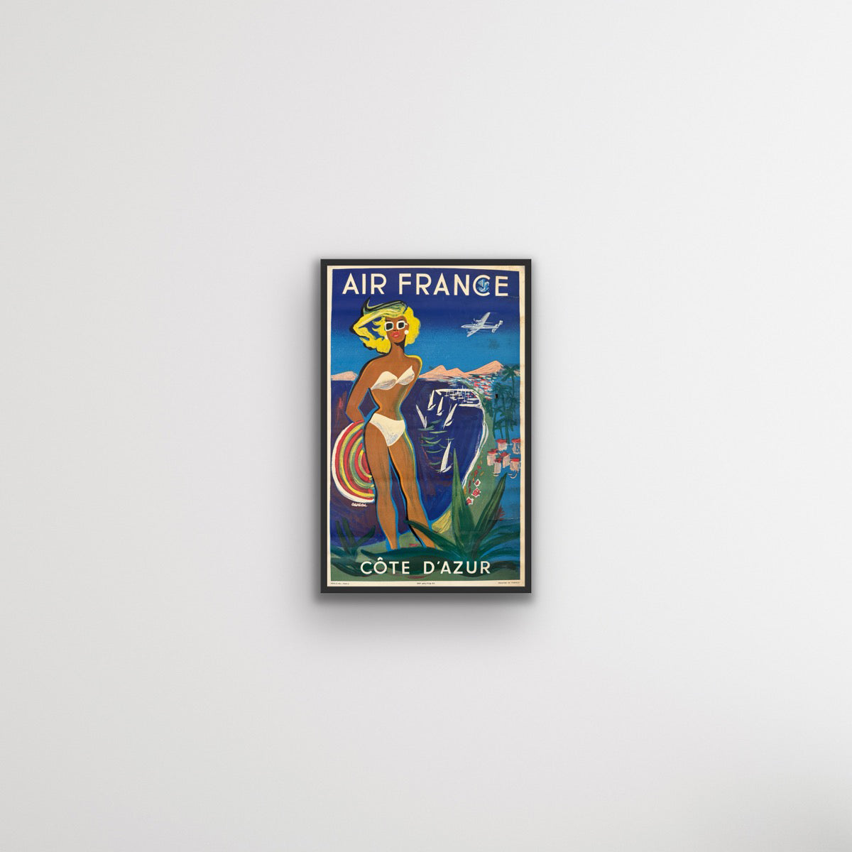 Côte d'Azur - Air France | Original vintage poster | PlakatKunst.com