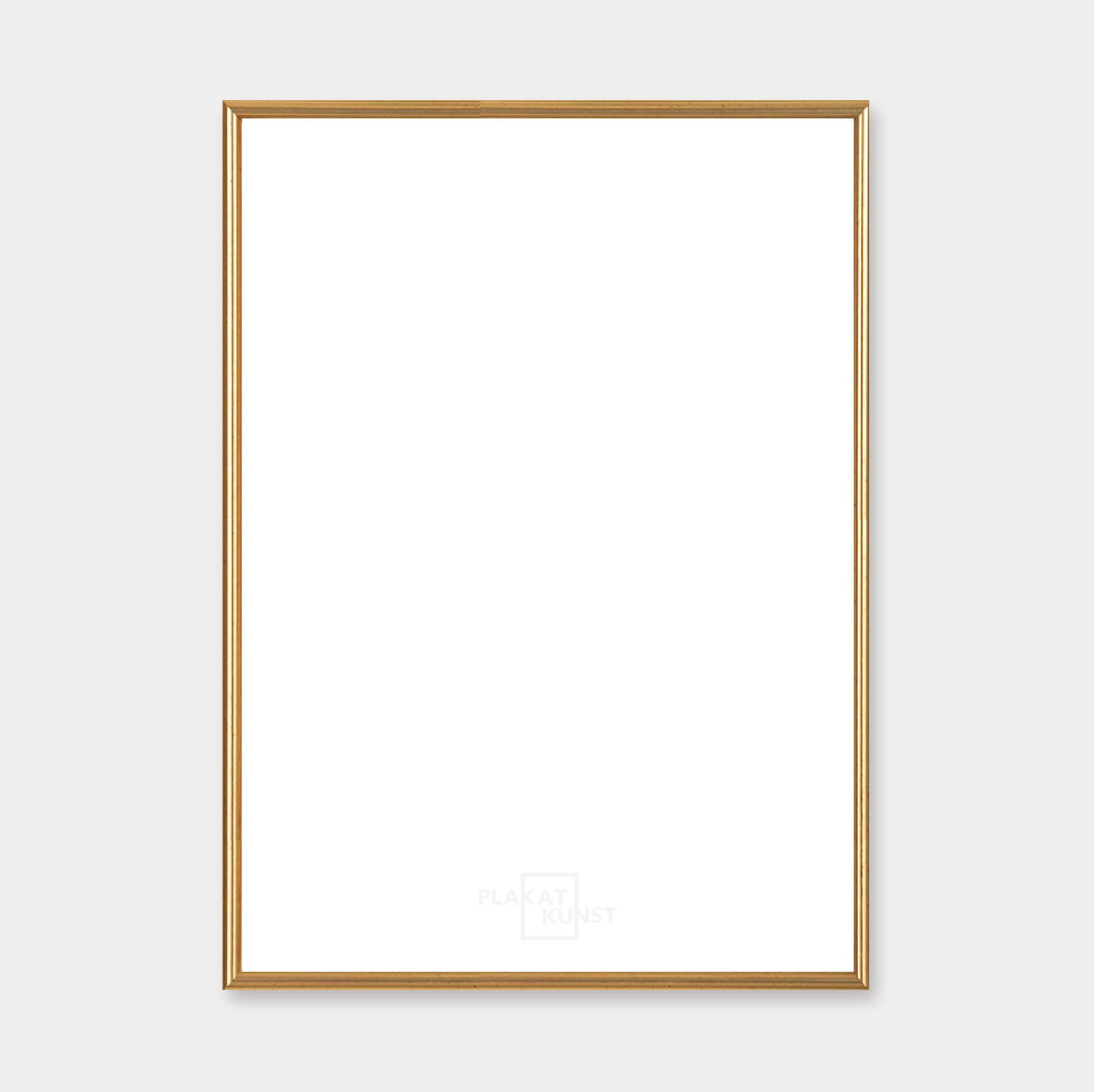 Vintage gold frame - Narrow (16 mm) - Custom Size