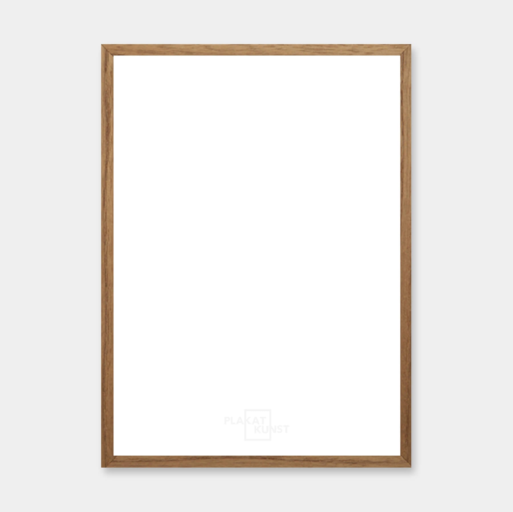 Dark oak frame - Wide (20 mm) - Custom size