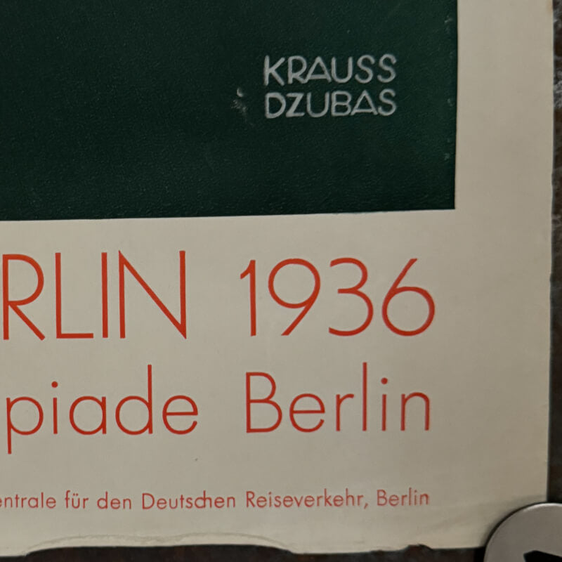 XI Olympiad Berlin 1936
