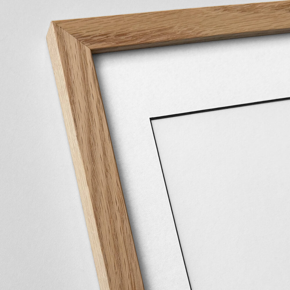Solid oak frame - Wide (20mm) - 40x60 cm