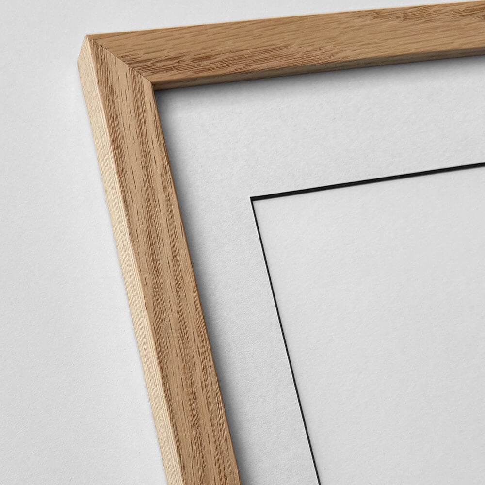 Solid oak frame - Wide (20 mm) - 40x40 cm
