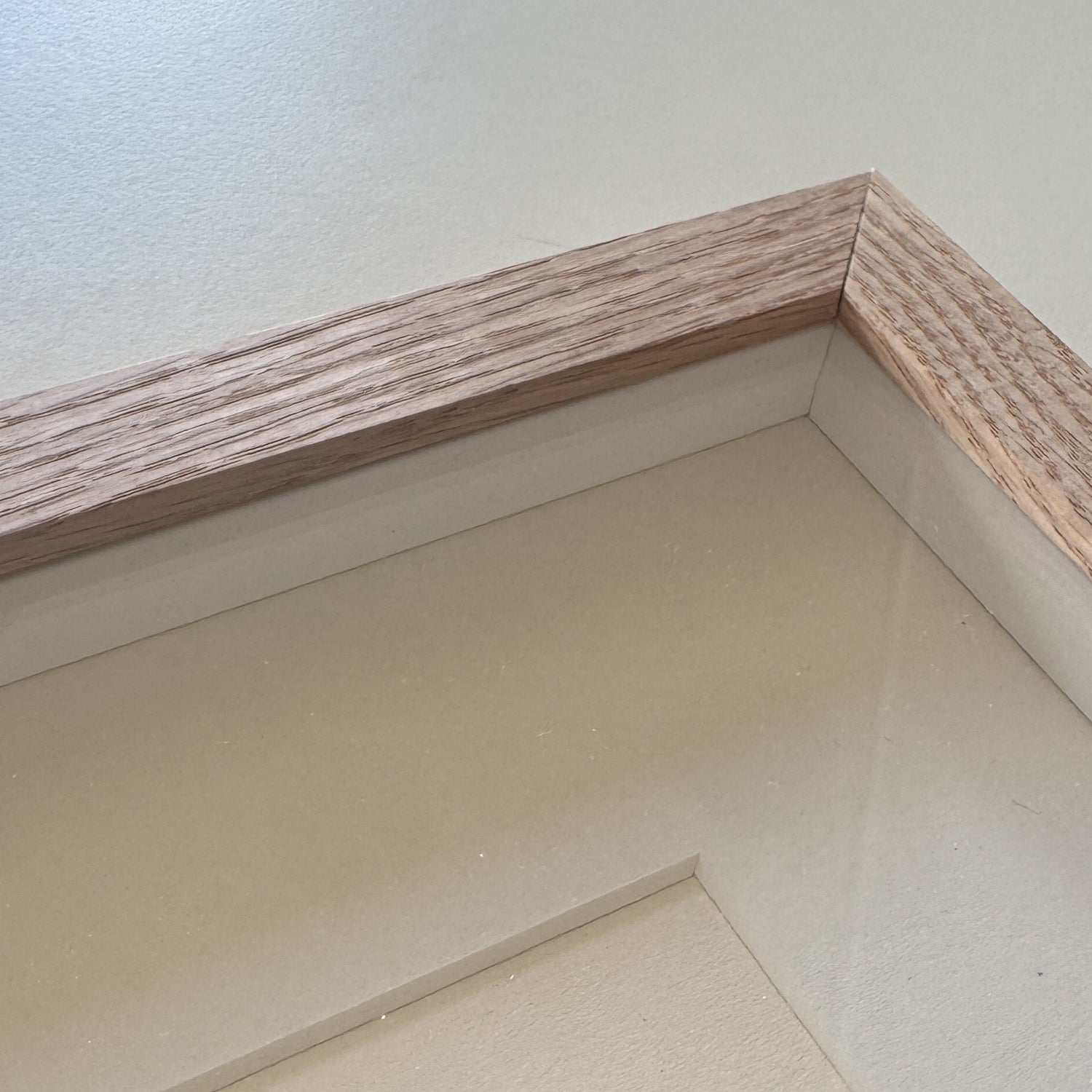 Solid oak framebox - Wide (20 mm)