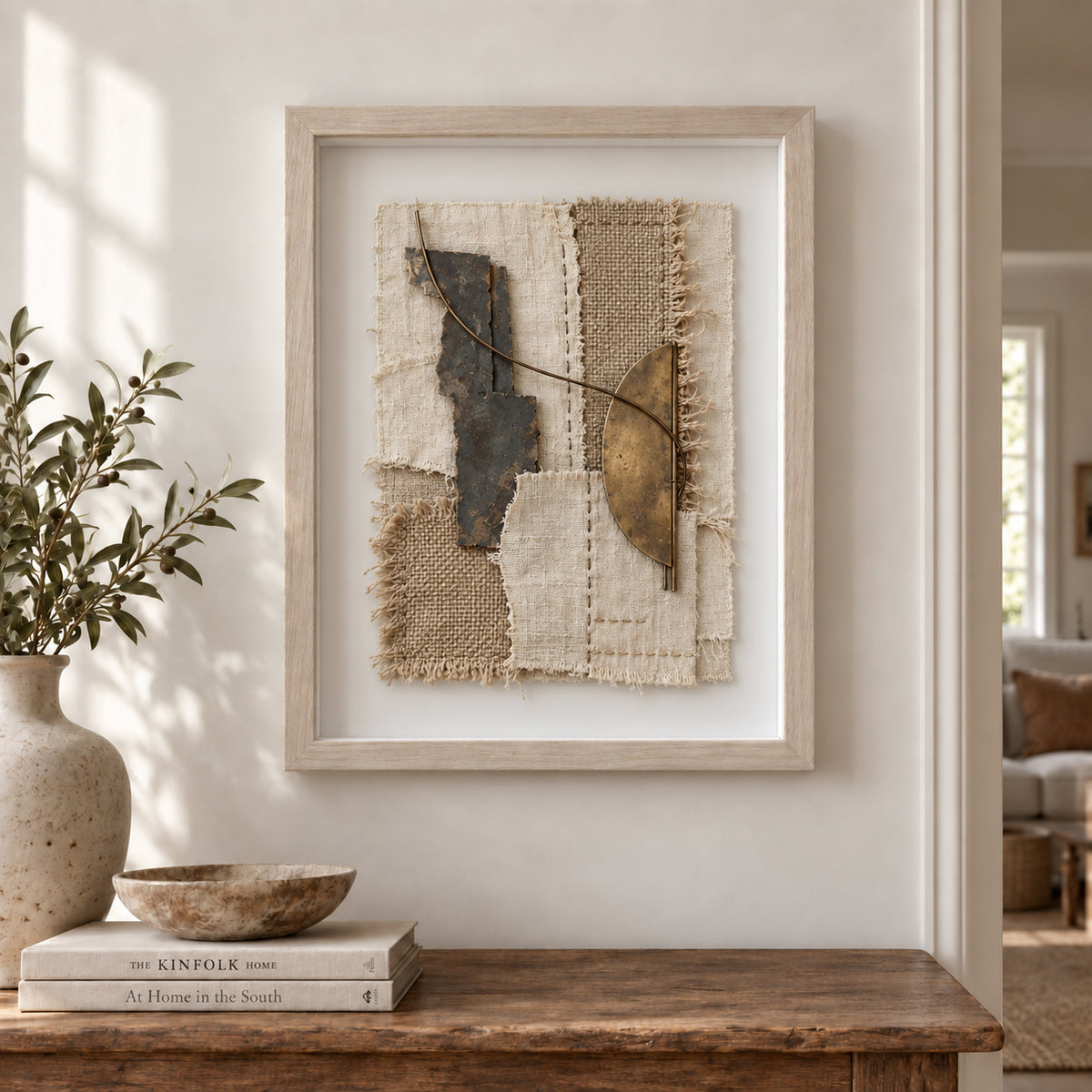Light oak framebox - Wide (20 mm)