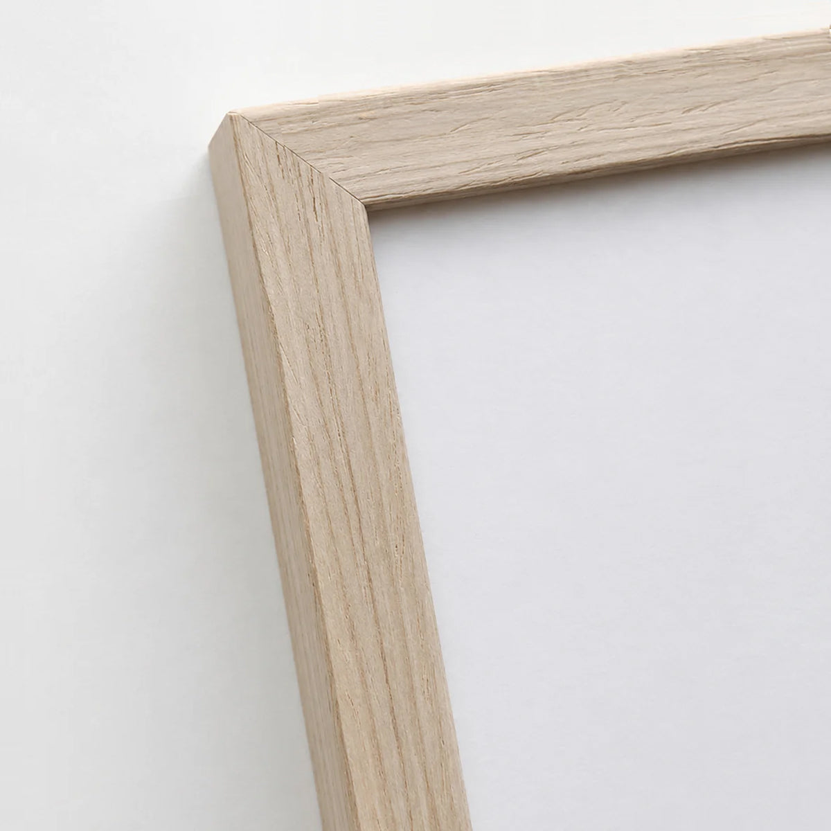 Light oak wooden frame - Narrow (15 mm)