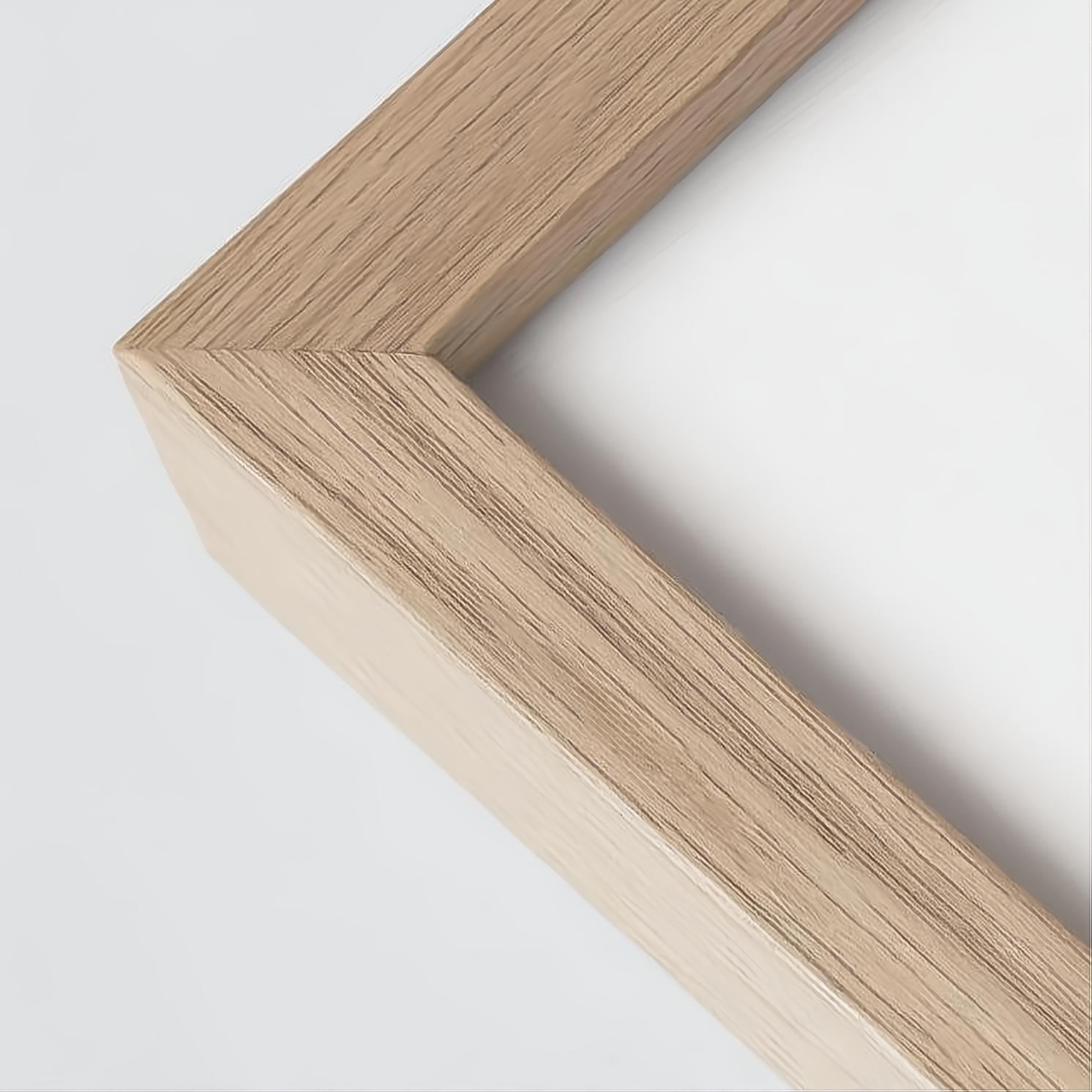 Custom size oak frame - Wide (20 mm)