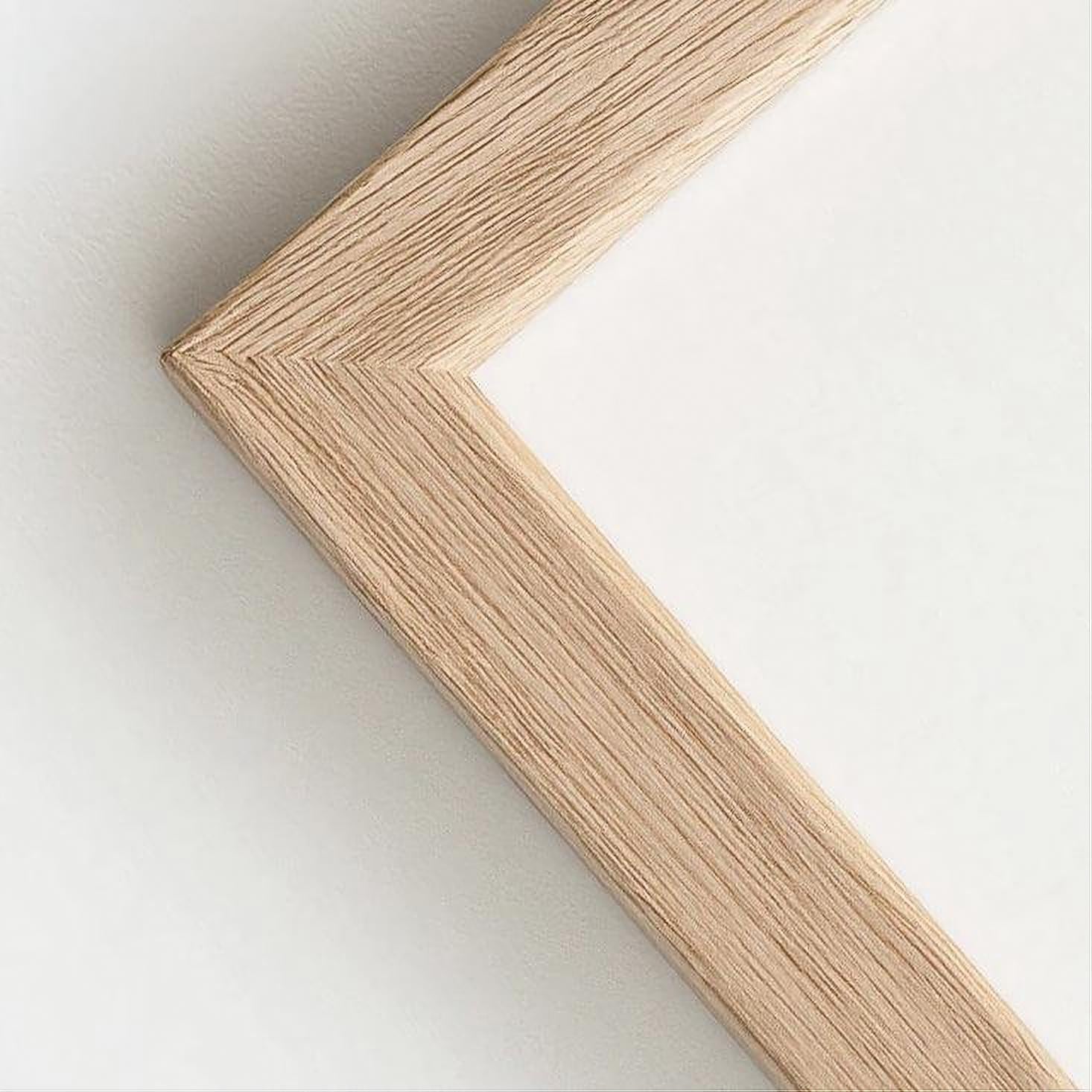 Solid oak frame - Narrow (13 mm) - Custom size