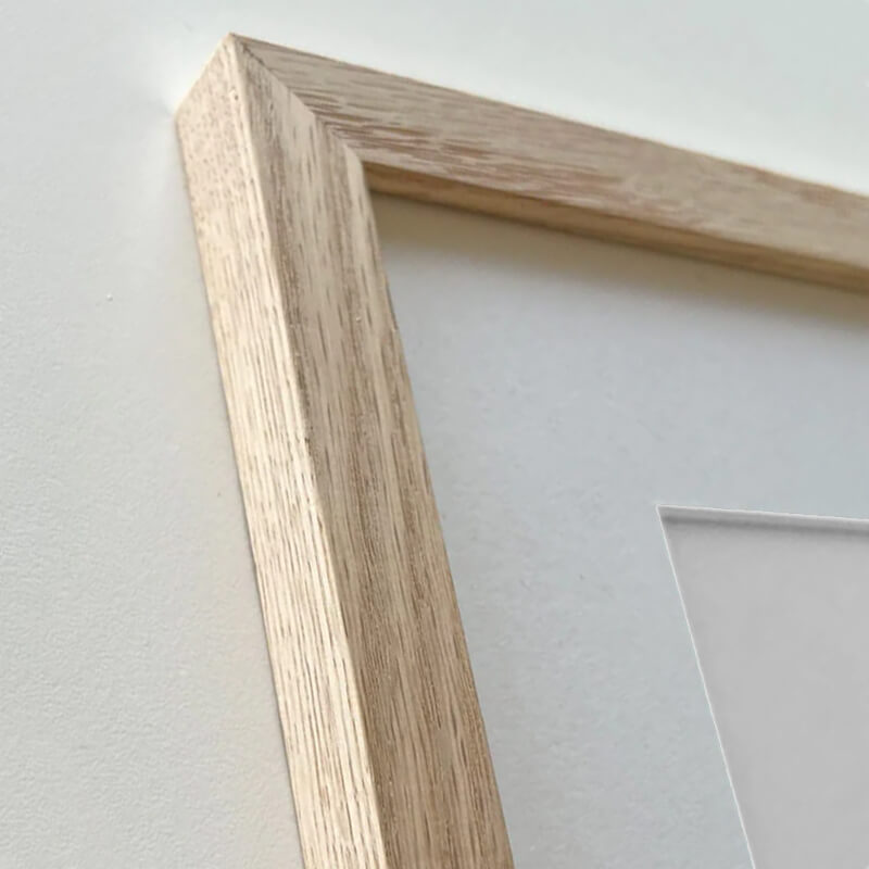 Solid oak frame - Wide (20 mm) - 30×40 cm