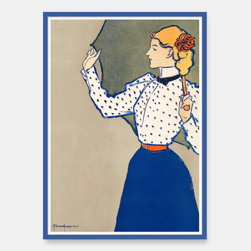 Woman holding umbrella
