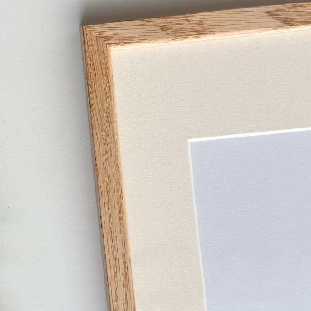 Solid oak frame - Narrow (12 mm) - 50x70 cm