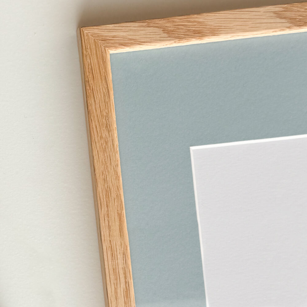 Solid oak frame - Narrow (12 mm) - 30×40 cm