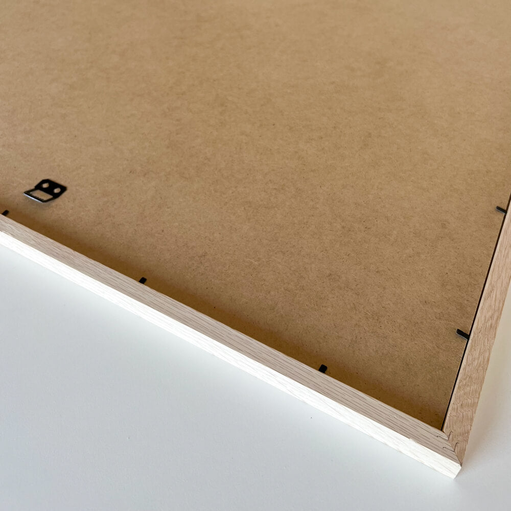 Massiv egetræsramme på mål - Bred (20 mm)-PlakatKunst