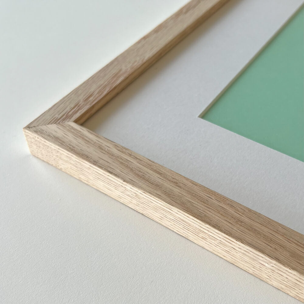 Solid oak frame - Wide (20 mm) - A3 (30×42 cm)
