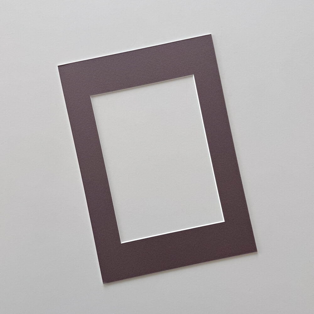 Purple passepartout