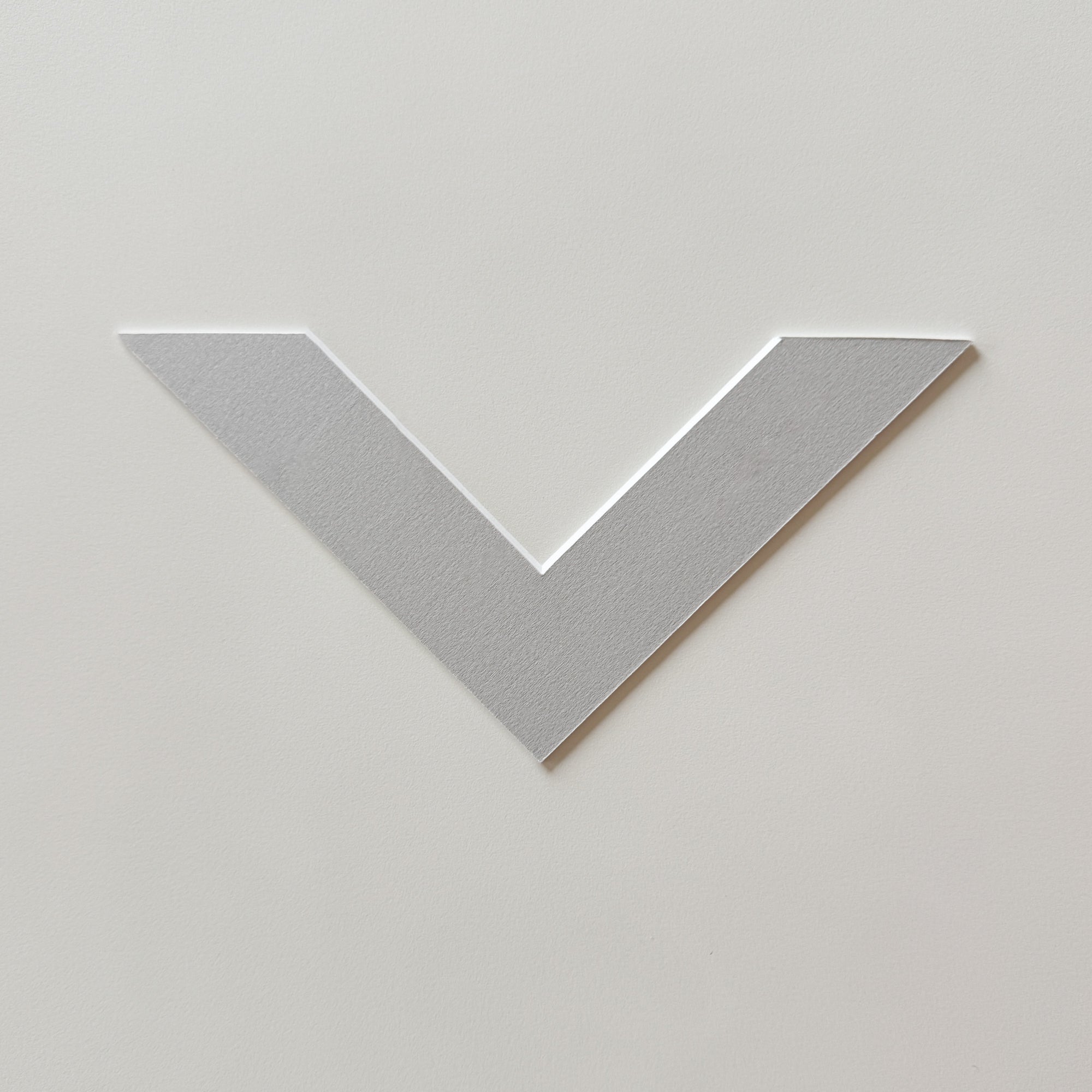 Sample: Light grey passepartout