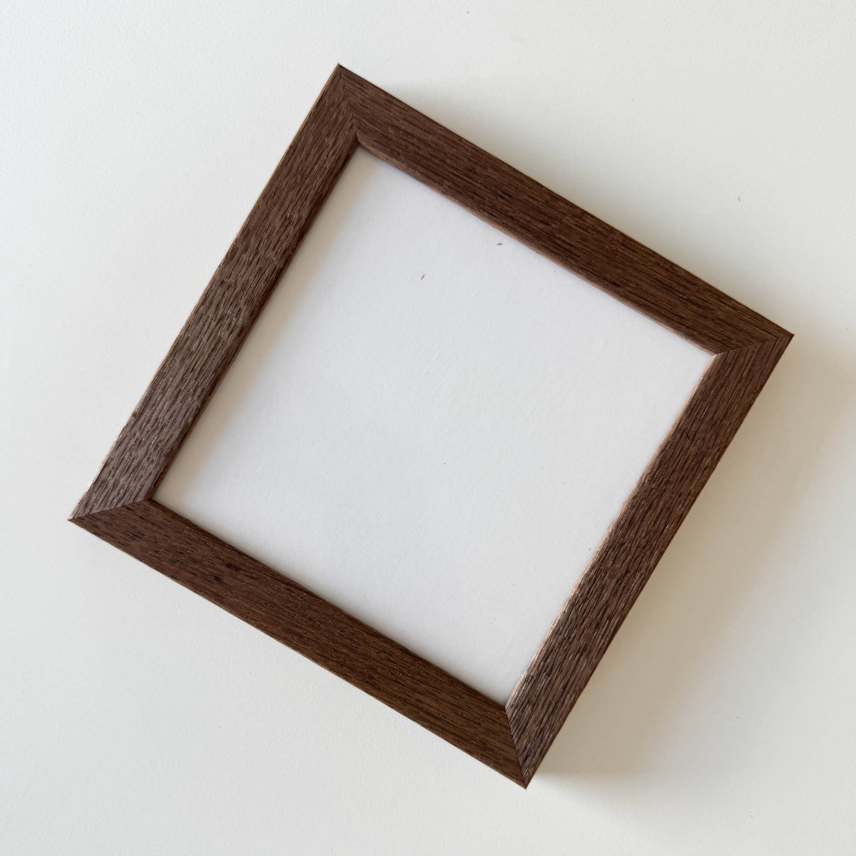 Smoked oak wooden frame - Wide (20x20 mm)