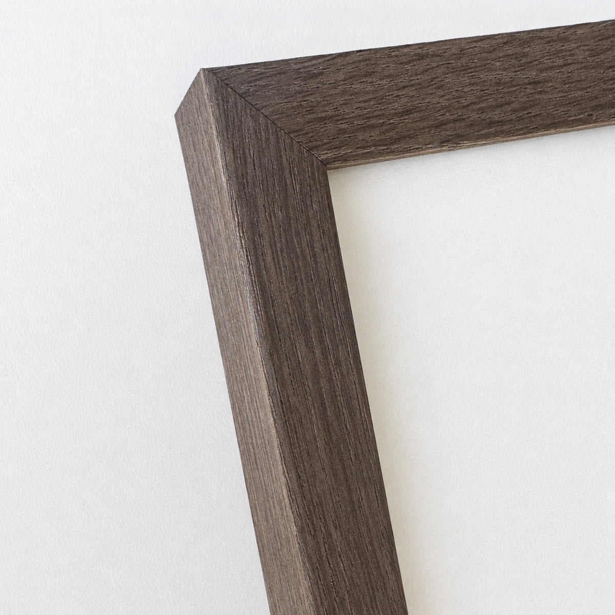 Smoked oak wooden frame - Wide (20x20 mm)