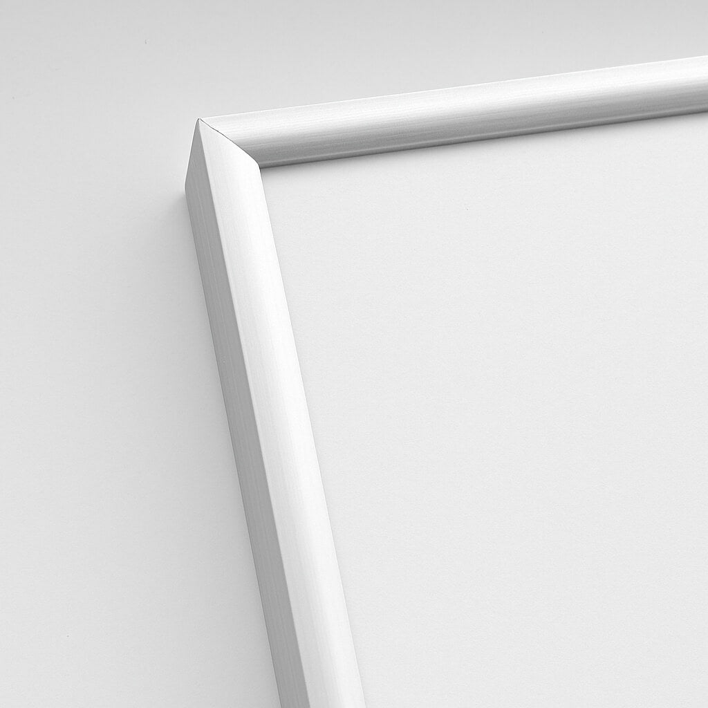 Black aluminum frame - Narrow (9 mm)