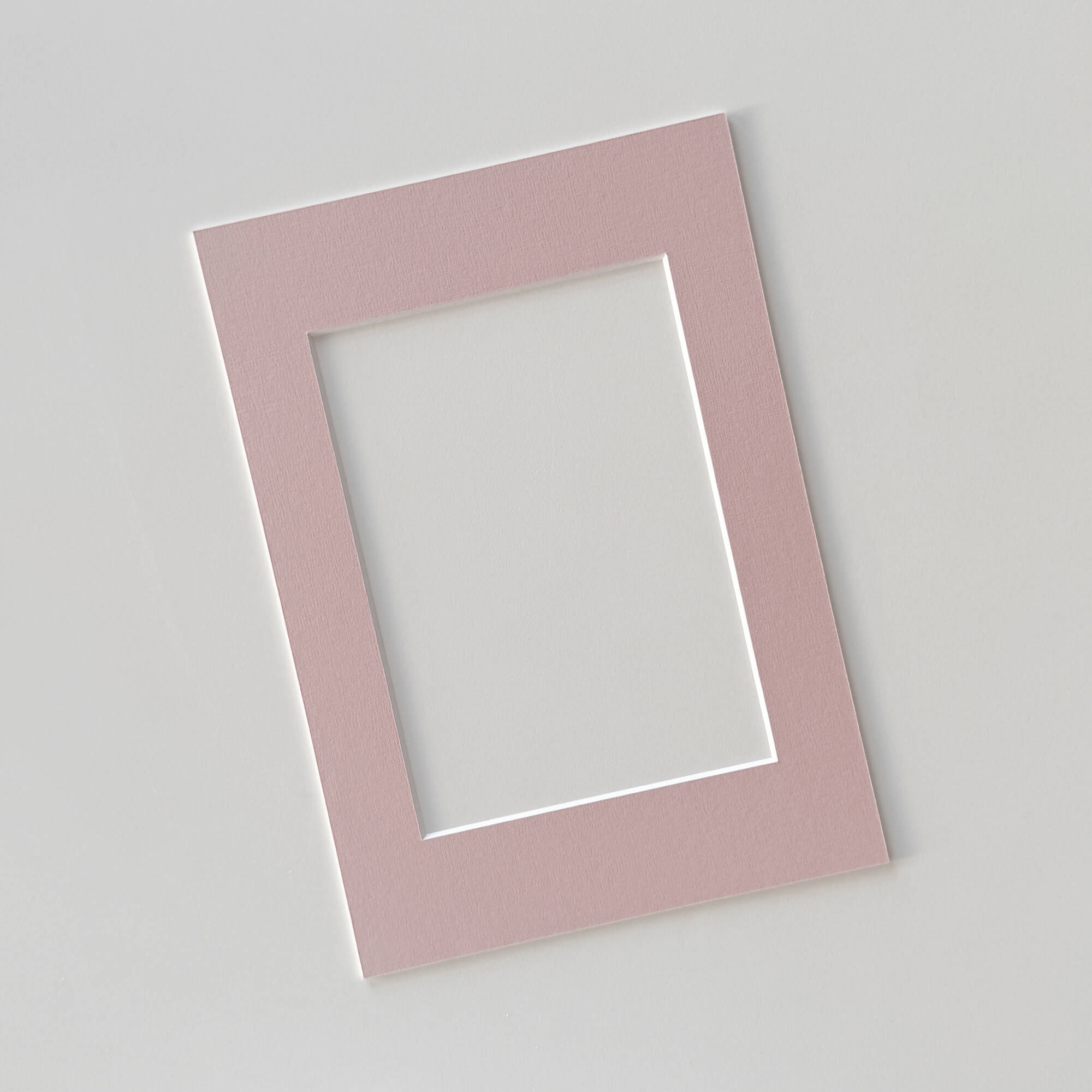 Warm rosa passepartout