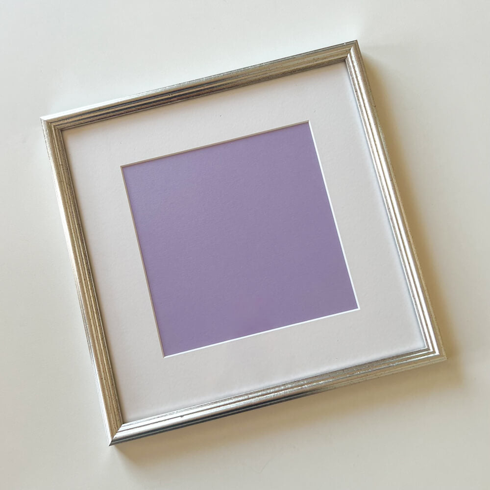 Vintage silver frame - Narrow (16 mm) - Custom size