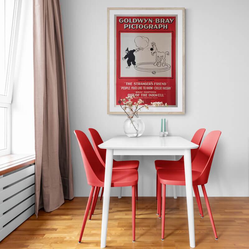 Goldwyn_Bray_Red_Cartoon_Dining_room_flooded_in_natural_light