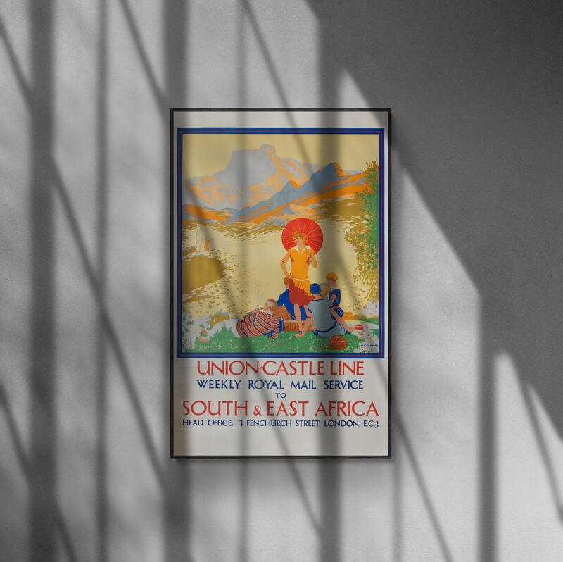 Union-Castle Line - Syd- & Østafrika
