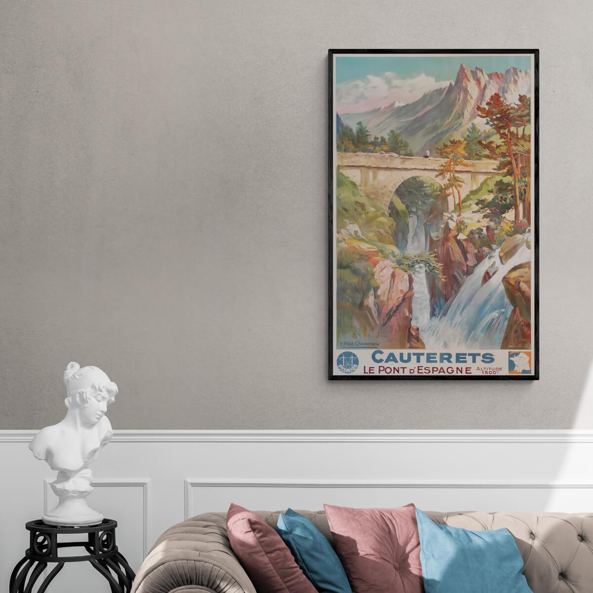 cauterets-original-vintage-poster