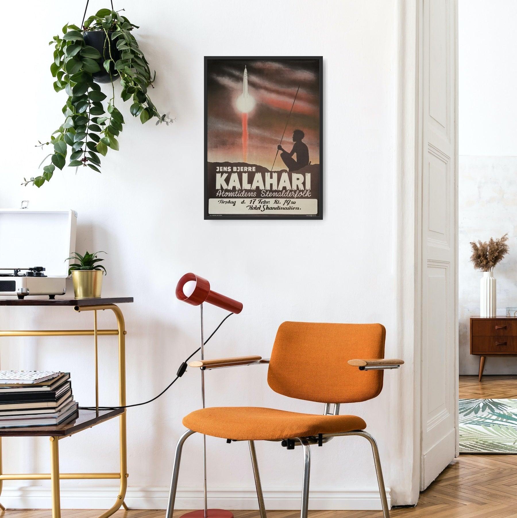 kalahari-plakat-kunst