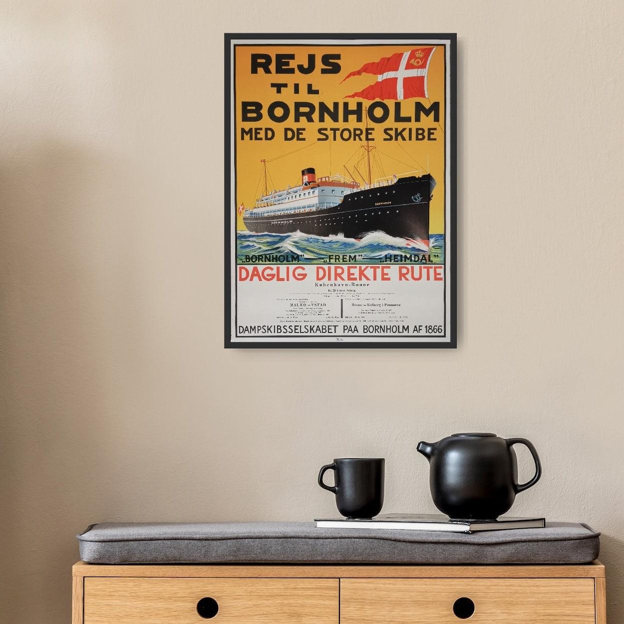 rejs-til-bornholm-plakat-kunst