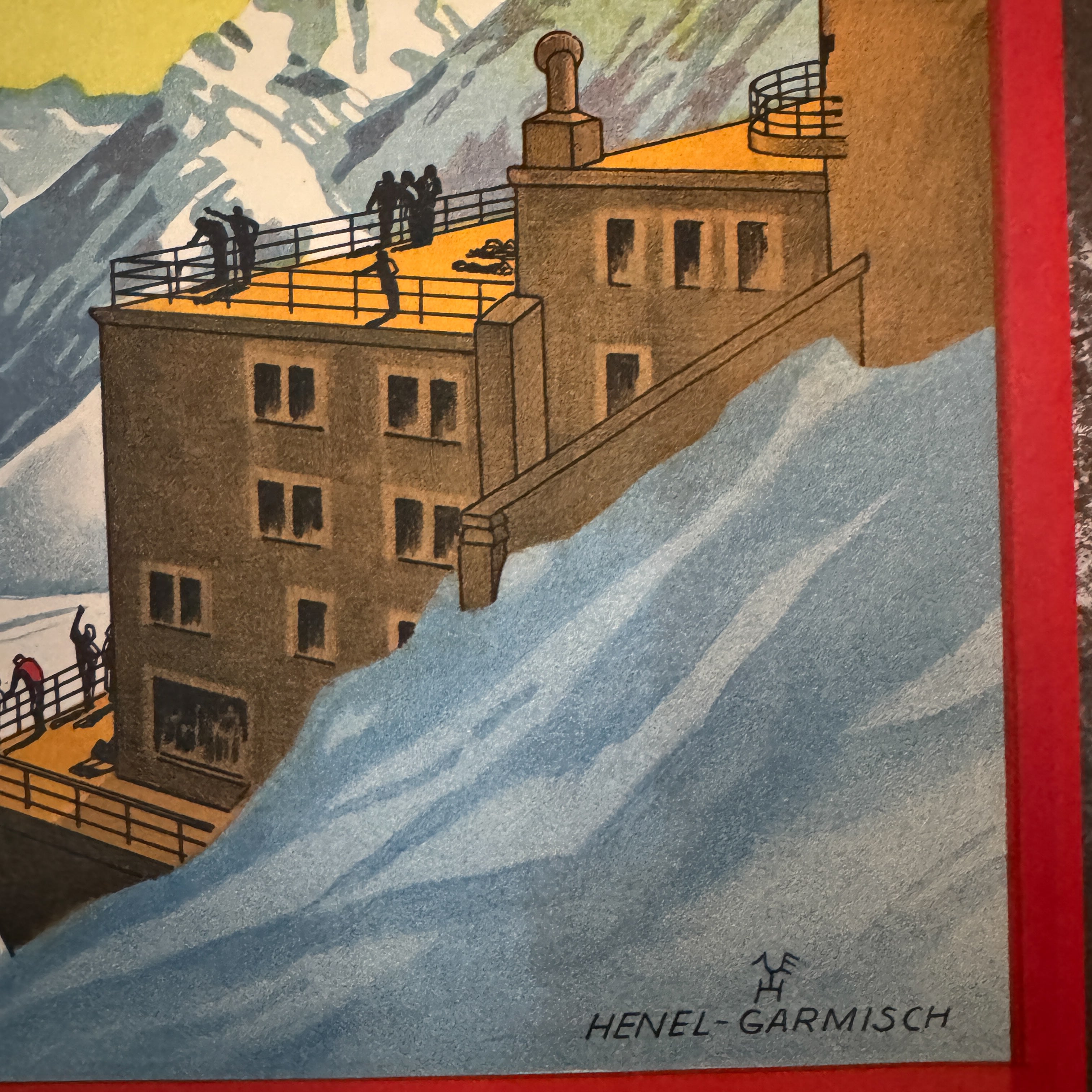 Winter Timetable 1937/1938 - Bavarian Zugspitz Railway