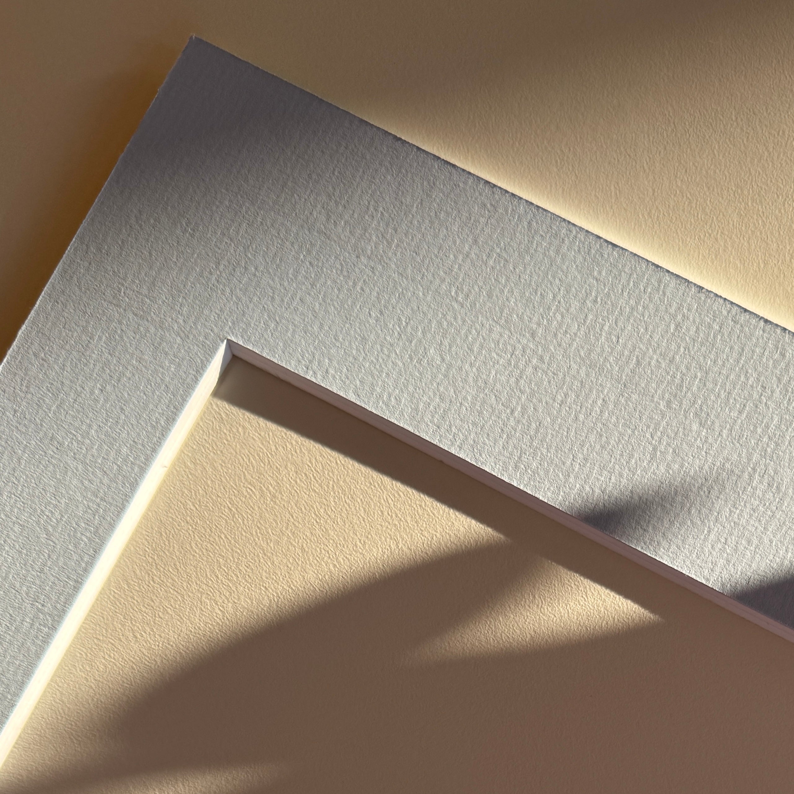 Light blue passepartout