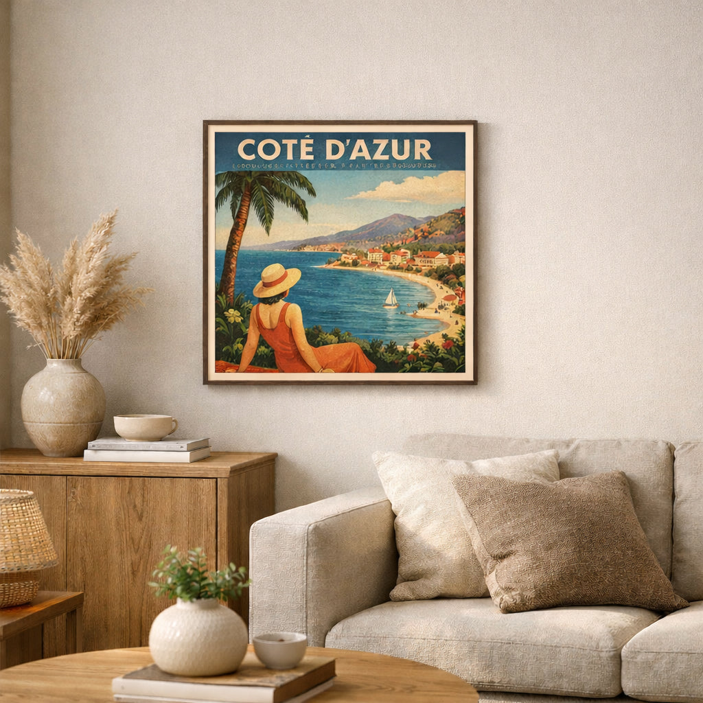 Dark wooden picture frame A5 (15×21 cm) - 10 mm | PlakatKunst.com