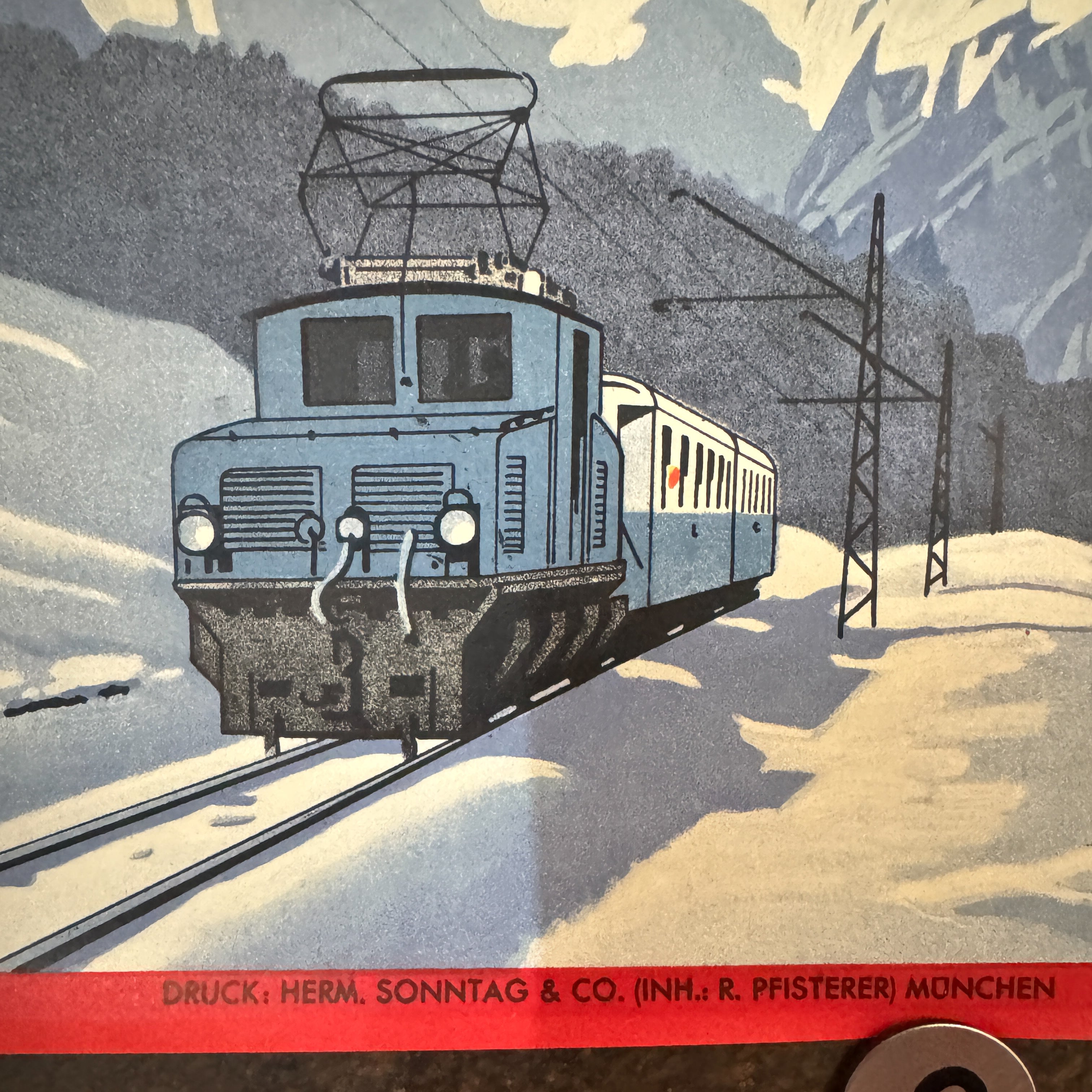 Winter Timetable 1937/1938 - Bavarian Zugspitz Railway