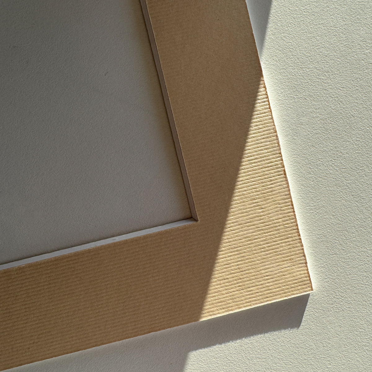 Light yellow passepartout