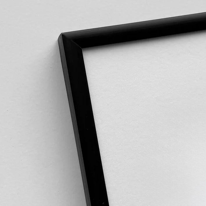 Black premium aluminum frame - 100x100 cm | PlakatKunst.com