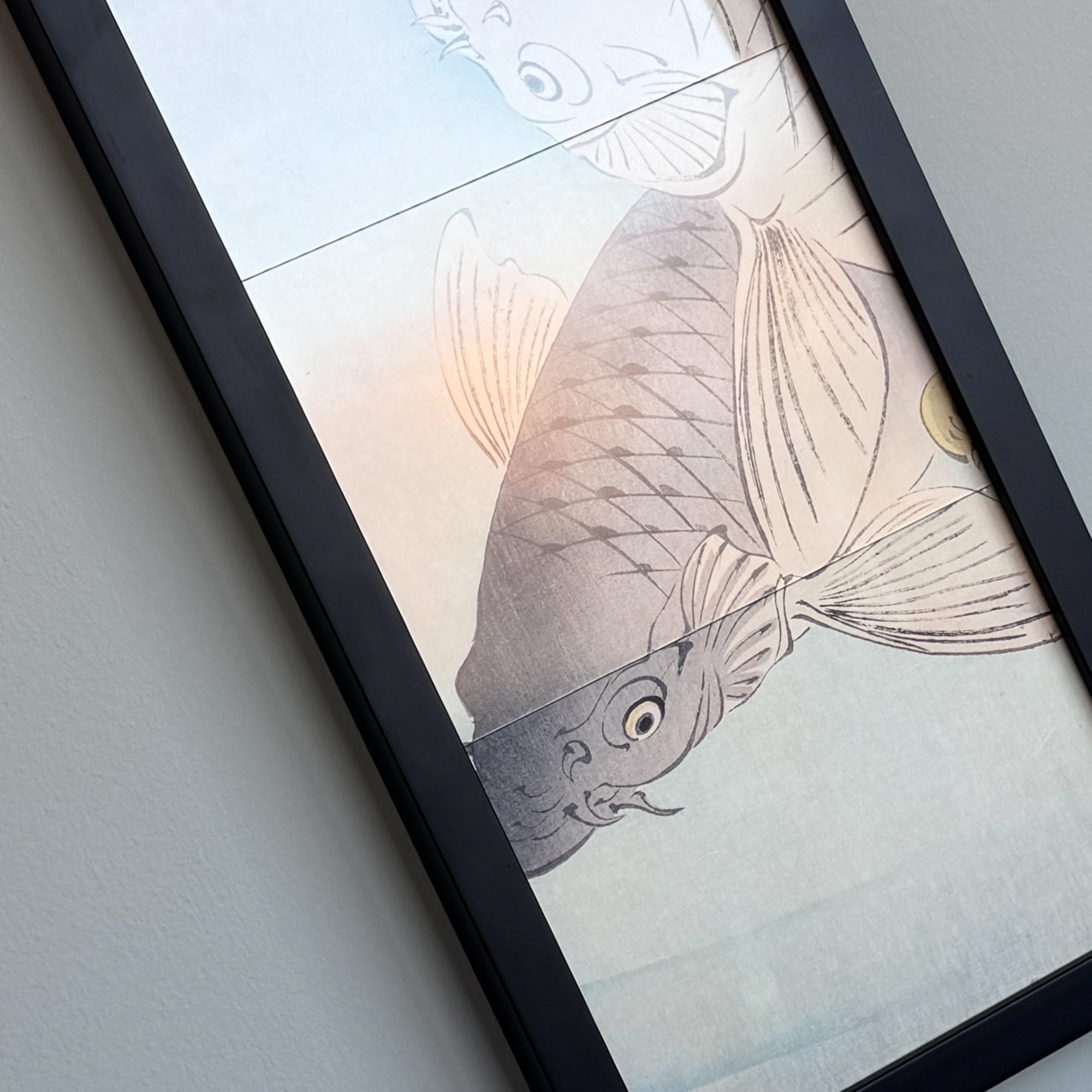 30×40 black wooden picture frame - Wide (20 mm) | PlakatKunst.com