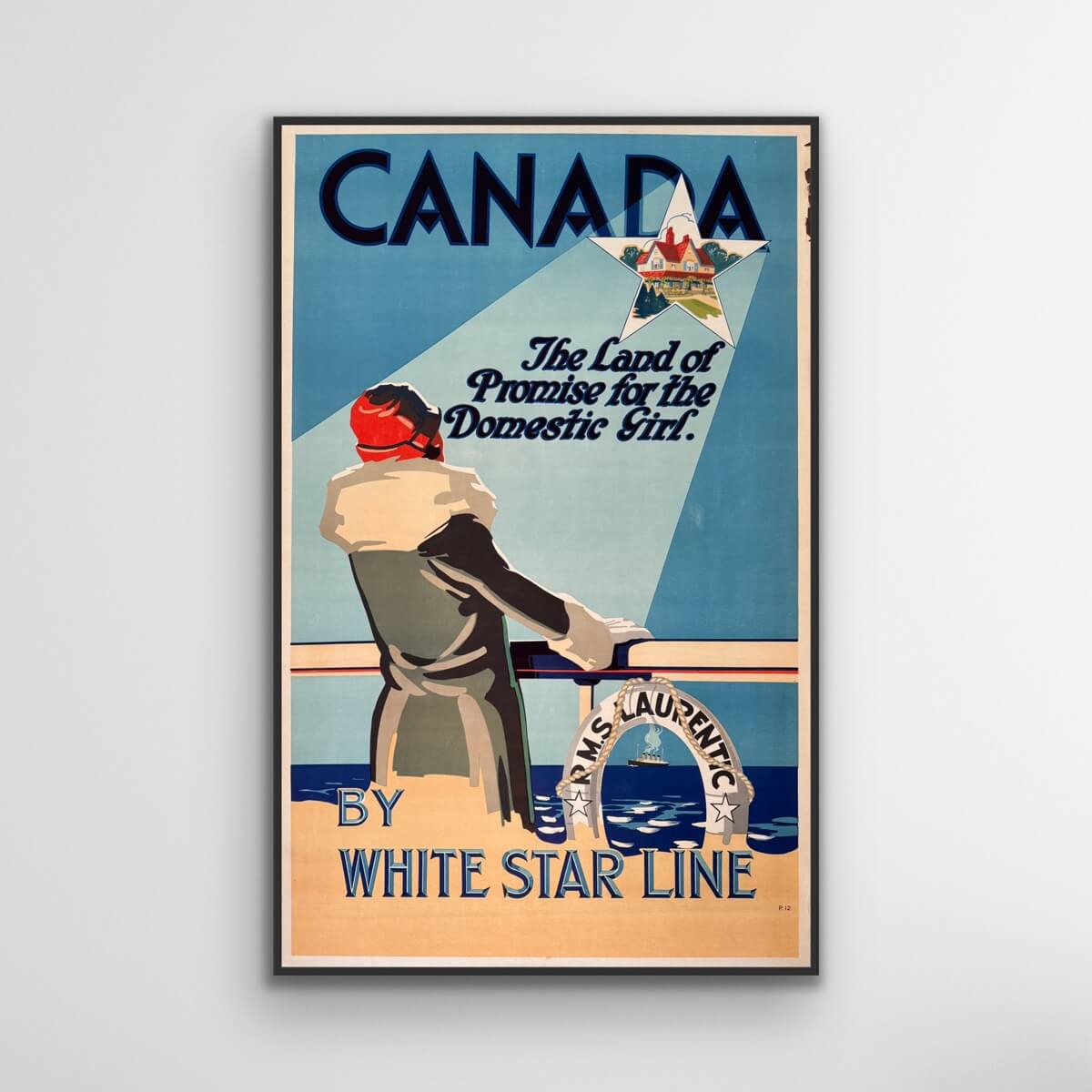 Canada - RMS Laurentic - White Star Line