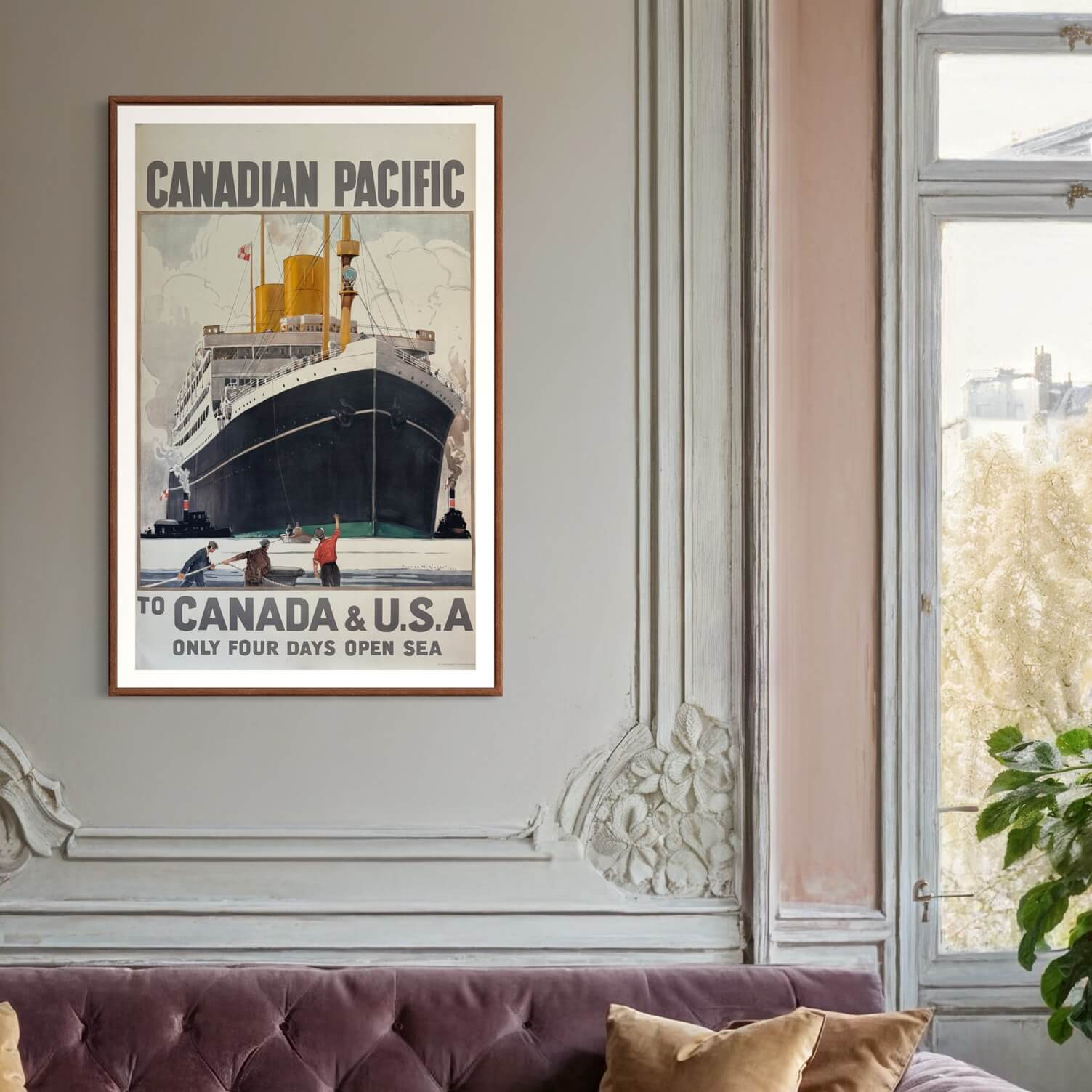 To Canada and the USA - Canadian Pacific