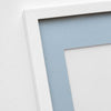 White wooden frame - Narrow (15 mm) - 18x24 cm