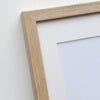 Light oak wooden frame - Wide (20 mm)